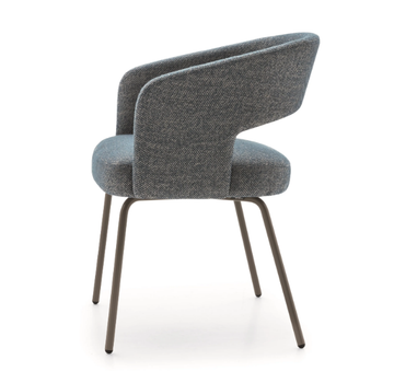 356 - Upholstered fabric garden chair by Ditre Italia - view 3